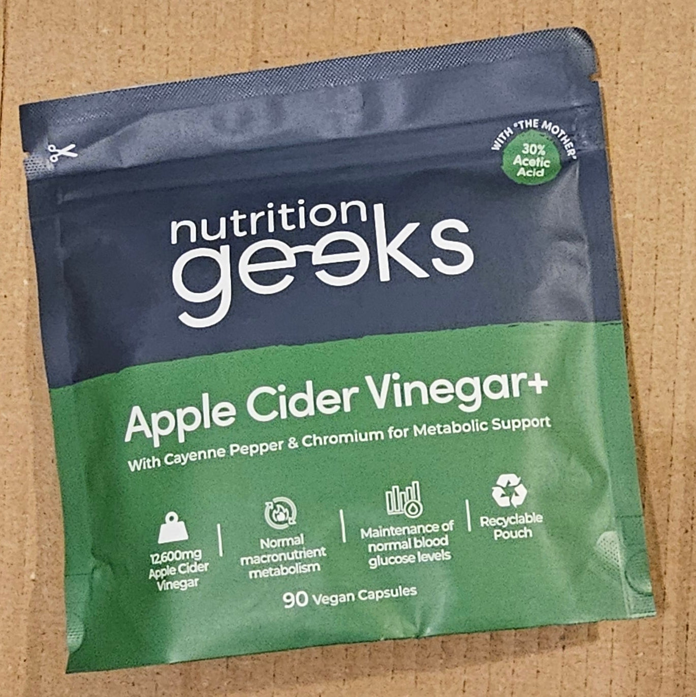 Nutrition Geeks Apple Cider Vinegar+