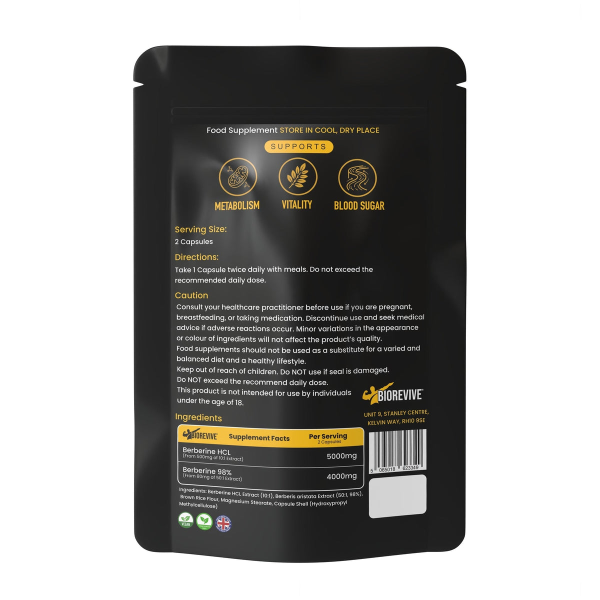 Berberine official product image
