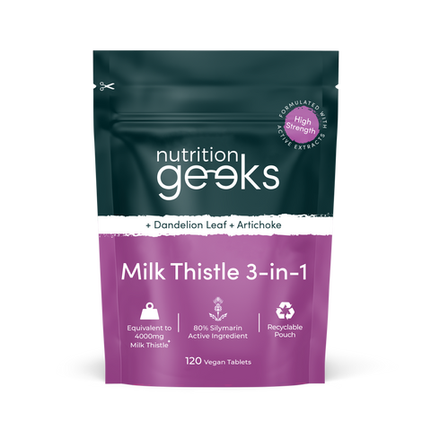 Nutrition Geeks Milk Thistle 3-in-1 official product image