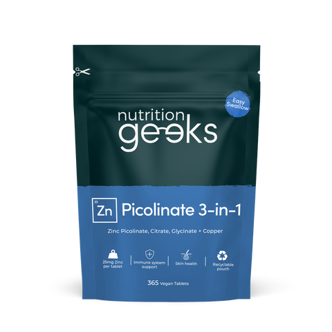 Nutrition Geeks Zinc Picolinate 3-in-1 official product image