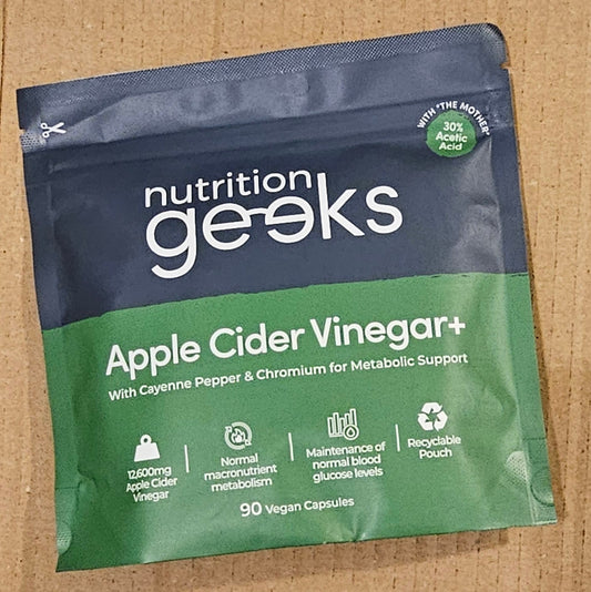 Nutrition Geeks Apple Cider Vinegar+